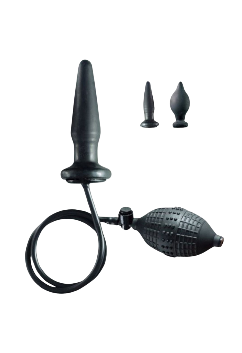 Mały pompowany plug analny, wtyczka w rozm. S