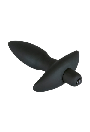 Silikonowy plug analny, wtyczka analna z wibracjami, rozm. S