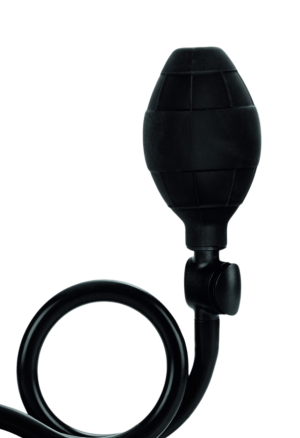 Pompowany plug analny z przyssawką - rozm. S