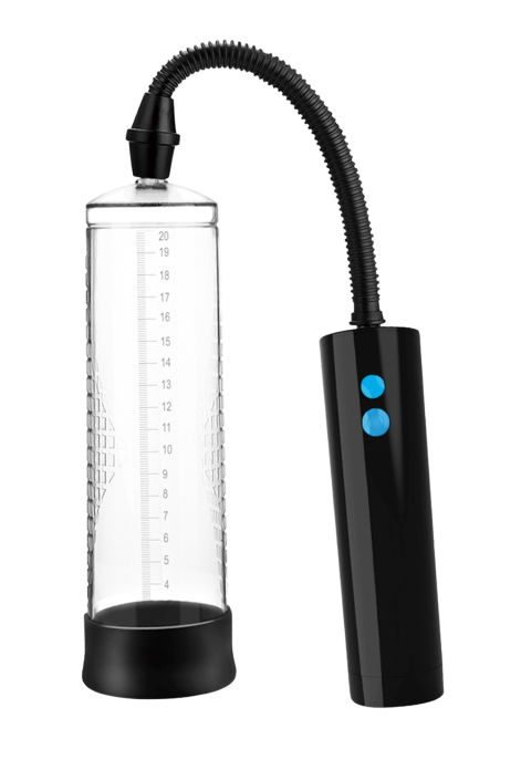 Pompka erekcyjna z podziałką -  ładowana przez kabel USB