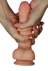 Realistyczne dildo wykonane ręcznie z przyssawką