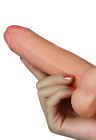 Realistyczne dildo wykonane ręcznie z przyssawką