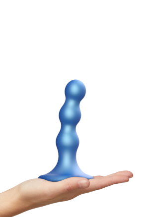 Miękkie dildo bałwanek z przyssawką w kształcie serduszka - rozm. S