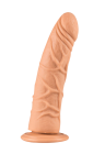 Grube dildo bez jąder z wyraźną fakturą żył