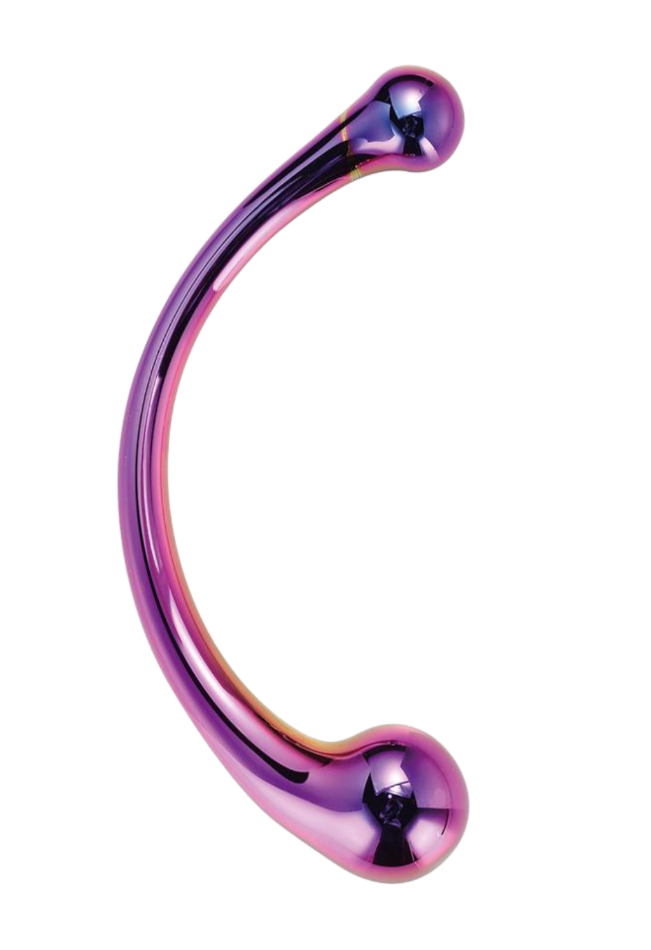 Szklane dildo w kształcie różdżki Szklane dildo w kształcie różdżki
