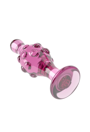 Szklane dildo z wypustkami