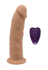 Bardzo realistyczne, wibrujące dildo z  przyssawką