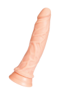 Realistyczne dildo z  żyłami na przyssawce - 19 cm
