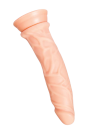 Realistyczne dildo z  żyłami na przyssawce - 19 cm