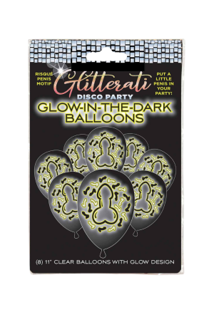Balony świecące w ciemności