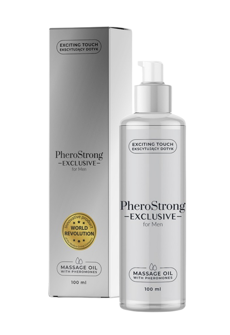 Olejek do masażu z feromonami podniecającymi kobiety - 100 ml