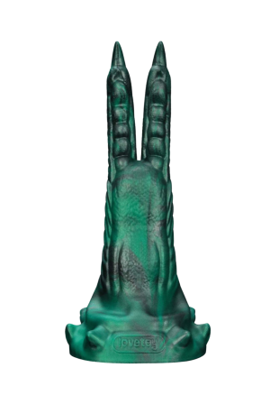 Wibrujące, silikonowe dildo z podwójnym pazurem