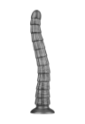 Duże, elastyczne dildo wibrujące - 36 cm