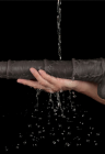 Niezwykłe, naturalne dildo z dwuwarstwowym trzonem - 40,5 cm