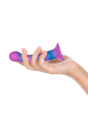 Wibrujące dildo kompatybilne z technologią bezprzewodową watchme - 15 cm