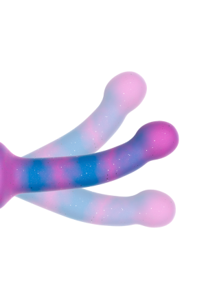 Wibrujące dildo kompatybilne z technologią bezprzewodową watchme - 15 cm