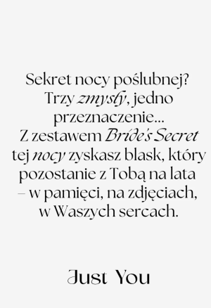Opis zestawu Bride's Secret