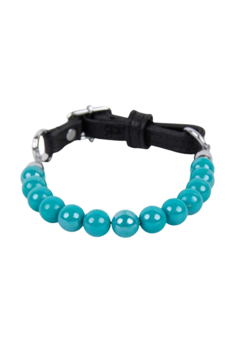Stylowy choker z turkusowych pereł Stylowy choker z turkusowych pereł