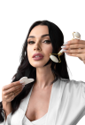Roller do masażu z płytką Gua Sha