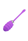 Purpurowe jajko wibrujące z zapamiętywaniem ustawień