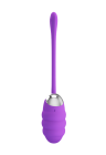 Purpurowe jajko wibrujące z zapamiętywaniem ustawień