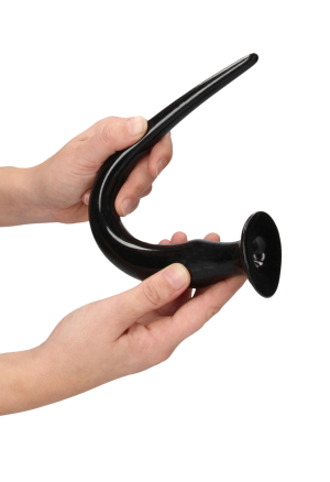 Duży, kolczasty plug analny  z PVC - 34 cm
