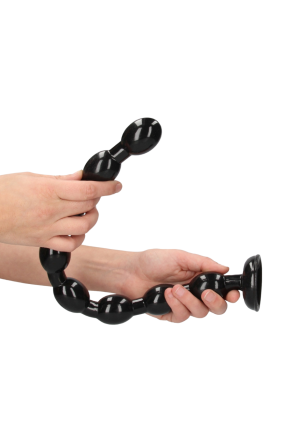Duże koraliki analne z materiału PVC - 47 cm