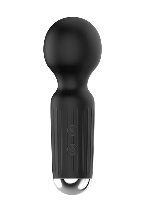 Wodoodporny mini masażer do całego ciała, czarny