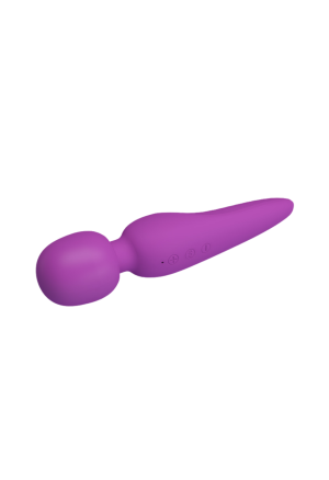 Wyjątkowo miękki masażer do całego ciała, purpurowy