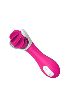 Stymulator łechtaczki z języczkami - imituje stosunek oralny