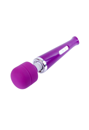 Masażer różdżka do całego ciała, ładowany USB w kolorze fioletowym
