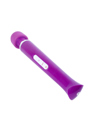 Masażer różdżka do całego ciała, ładowany USB w kolorze fioletowym