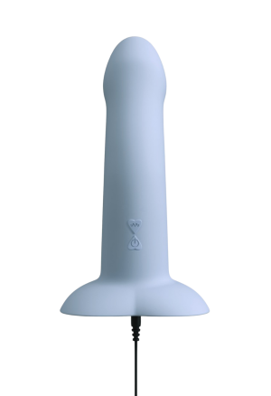 Wibrator wykonany z jedwabiście gładkiego silikonu - 17 cm