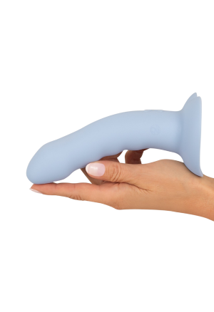 Wibrator wykonany z jedwabiście gładkiego silikonu - 17 cm