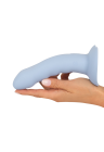 Wibrator wykonany z jedwabiście gładkiego silikonu - 17 cm