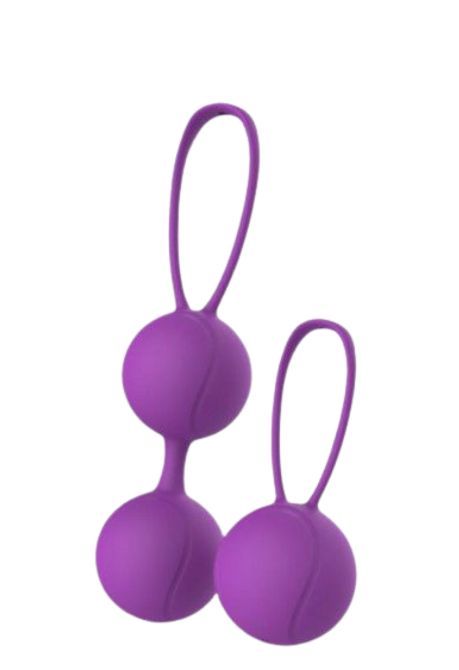 Zestaw 2 purpurowych kulek gejszy do ćwiczeń mięśni Kegla Zestaw 2 purpurowych kulek gejszy do ćwiczeń mięśni Kegla
