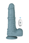 Niezwykle realistyczne dildo z ruchem posuwistym i wibracjami sterowane pilotem