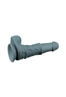 Niezwykle realistyczne dildo z ruchem posuwistym i wibracjami sterowane pilotem