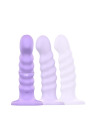 Wibrujące dildo na przyssawce sterowane pilotem
