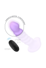 Wibrujące dildo na przyssawce sterowane pilotem