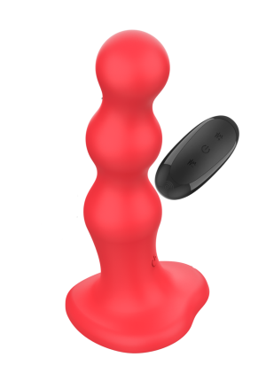 Wibrujące dildo z mocnym silnikiem sterowane pilotem - 16cm