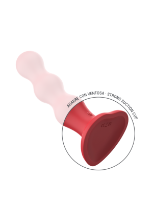 Wibrujące dildo z mocnym silnikiem sterowane pilotem - 16cm