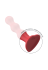 Wibrujące dildo z mocnym silnikiem sterowane pilotem - 16cm