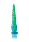 Fantazyjne, fluorescencyjne dildo - macka, 25,5 cm