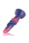 Kolorowe dildo o fantazyjnym kształcie - 20 cm