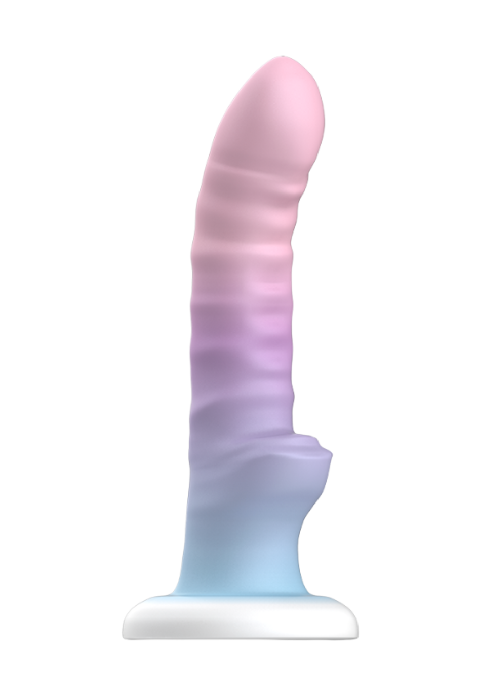 Fantazyjne, prążkowane dildo do dodatkowej stymulacji Fantazyjne, prążkowane dildo do dodatkowej stymulacji