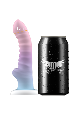 Fantazyjne, prążkowane dildo do dodatkowej stymulacji