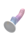 Fantazyjne, prążkowane dildo do dodatkowej stymulacji