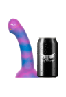 Dildo na przyssawce w fantazyjnych kolorach - 18 cm