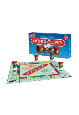 Gra "Monopolowy" z 4 kieliszkami